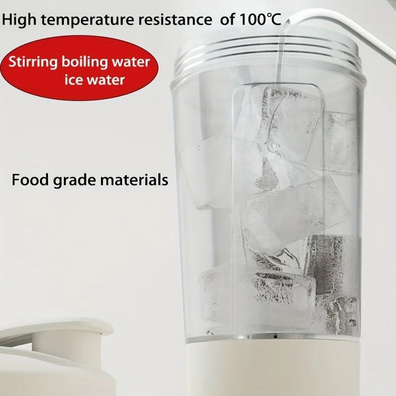 "Electric Self-Stirring Cup – Portable USB Sports Mug (13.5 oz)"