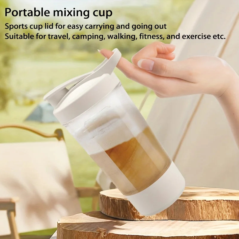 "Electric Self-Stirring Cup – Portable USB Sports Mug (13.5 oz)"