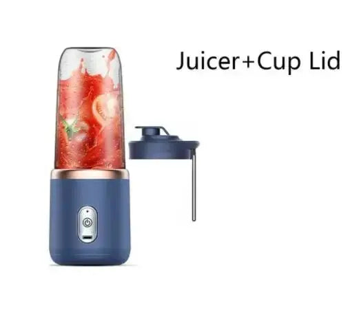 "Portable USB Blender – 400ml Smoothie Maker for Fruits & Shakes (2 Cups)"