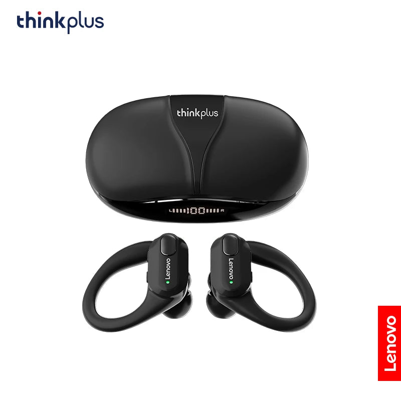 Lenovo XT80 Wireless Earbuds – Sport TWS with Mic, LED Display & HiFi Sound