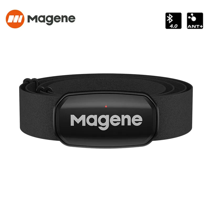 Magene H303 Heart Rate Monitor – Dual Mode Chest Strap with Bluetooth & ANT+"