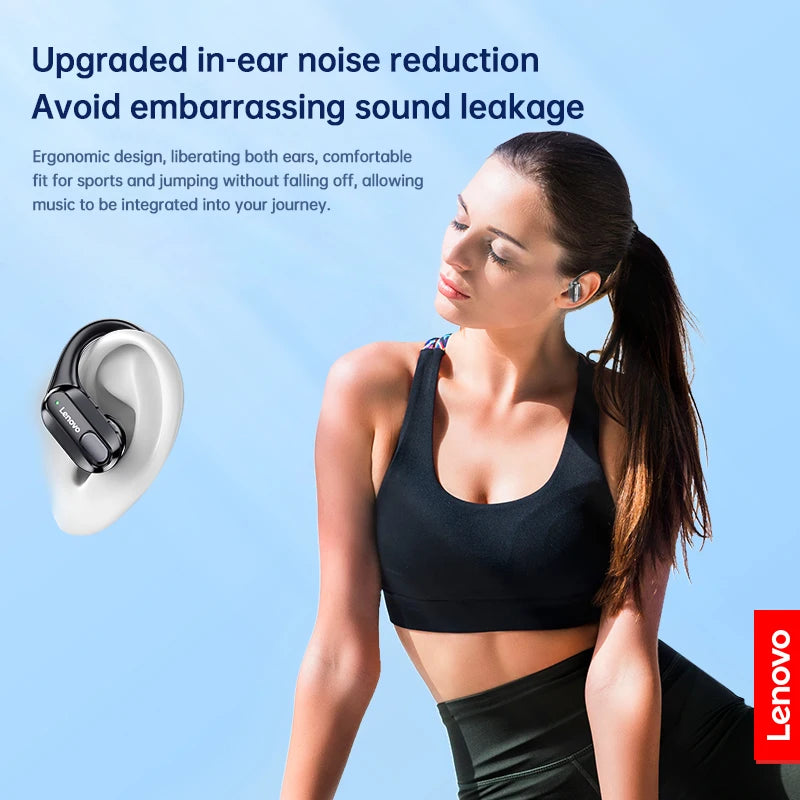 Lenovo XT80 Wireless Earbuds – Sport TWS with Mic, LED Display & HiFi Sound