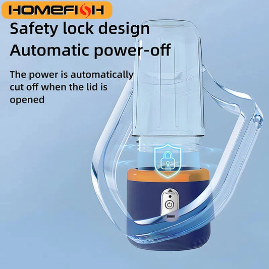 "Portable USB Blender – 400ml Smoothie Maker for Fruits & Shakes (2 Cups)"