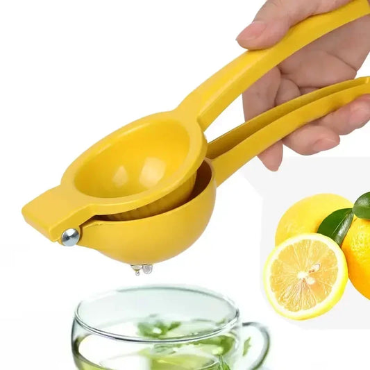 "Manual Lemon Squeezer – Hand Press Juicer for Citrus Fruits"