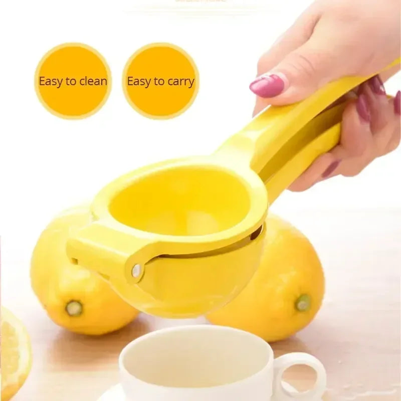 "Manual Lemon Squeezer – Hand Press Juicer for Citrus Fruits"