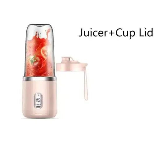 "Portable USB Blender – 400ml Smoothie Maker for Fruits & Shakes (2 Cups)"